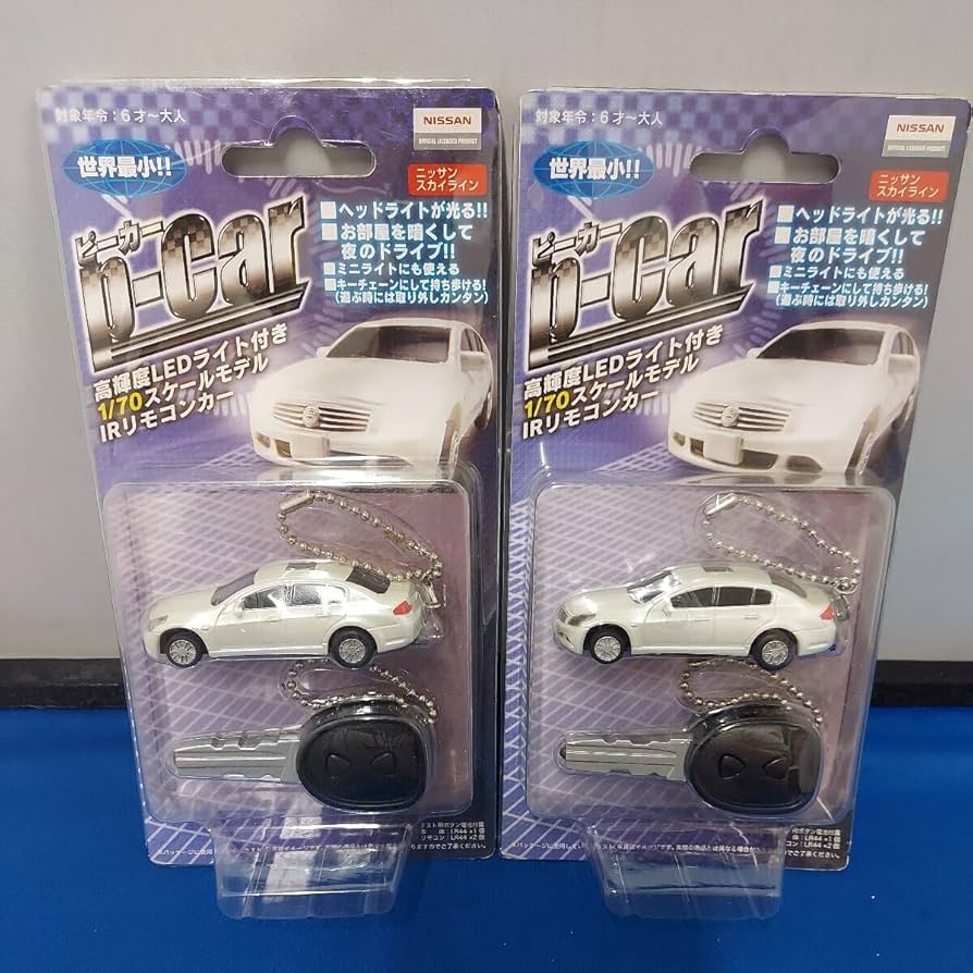 クルマオモチャまとめ売り Amazon.co.jp: ？現状品/SKYLINE p‐car/ピーカー 2点セット 世界